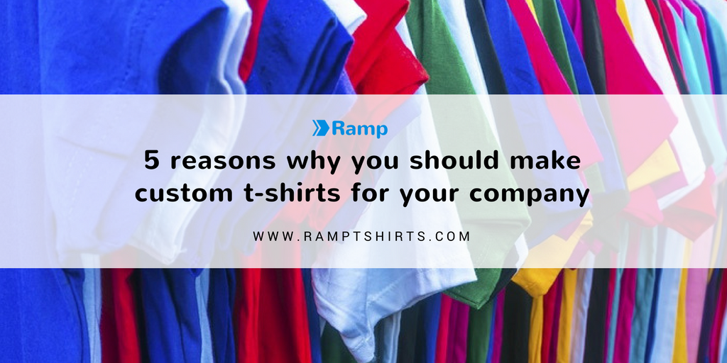 5 reasons why you should make your own custom t-shirts